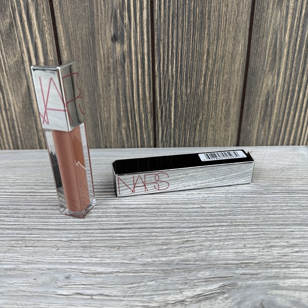 NARS Loaded Lip Lacquer Young Hearts 0.18 oz 5.5mL Nude Liquid Lip Gloss New - Picture 4 of 10
